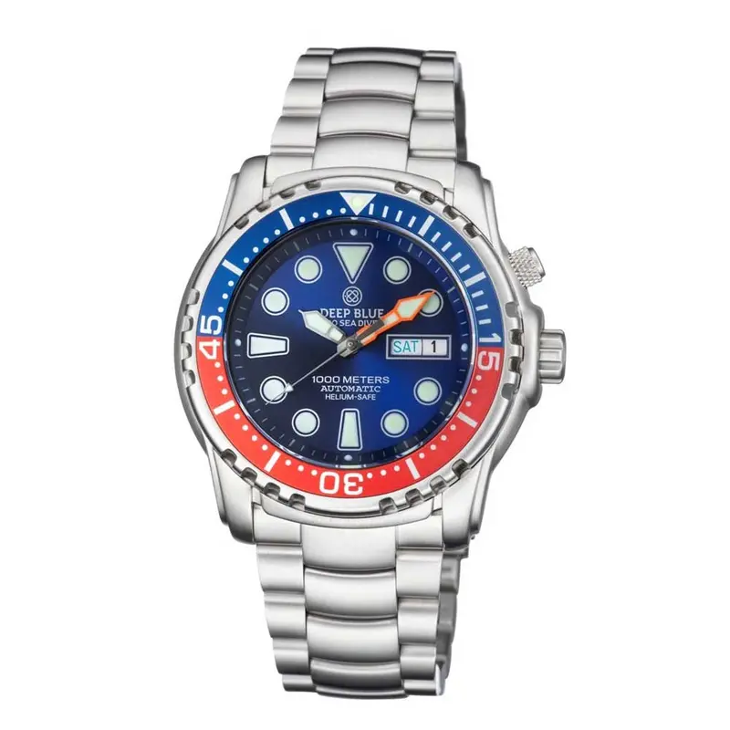 Deep Blue Pro Sea Diver #Psd1kpepsi153045 Diver's Watch 1