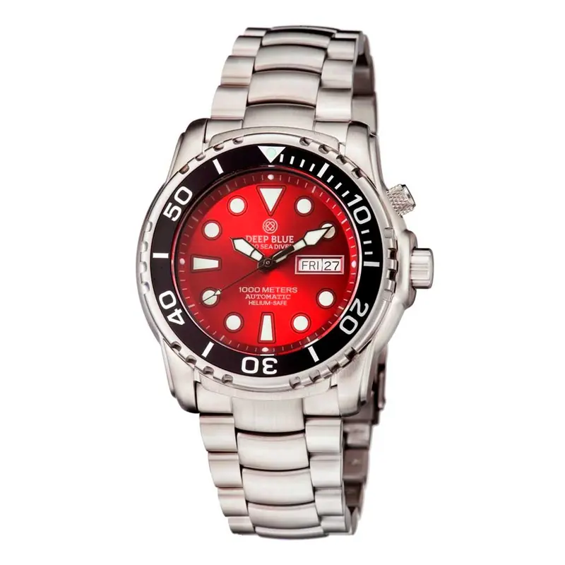 Deep Blue Pro Sea Diver #Psd1kred Diver's Watch 1