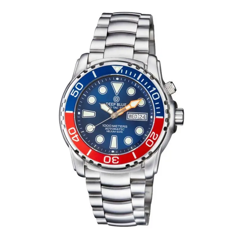 Deep Blue Pro Tac #Ptacbraceletpeps203040 Diver's Watch 1