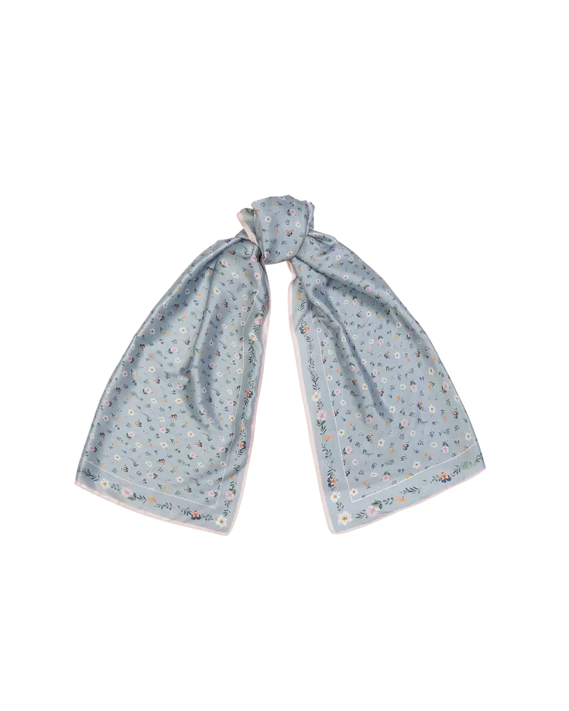 Ditsy Sprigs Silky Scarf 1