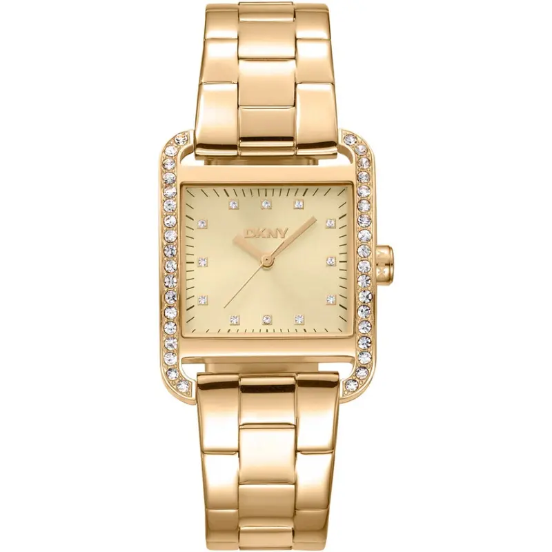 Dkny City Glitz Stainless Steel Strap Women Watch Dk1l003m0025 1