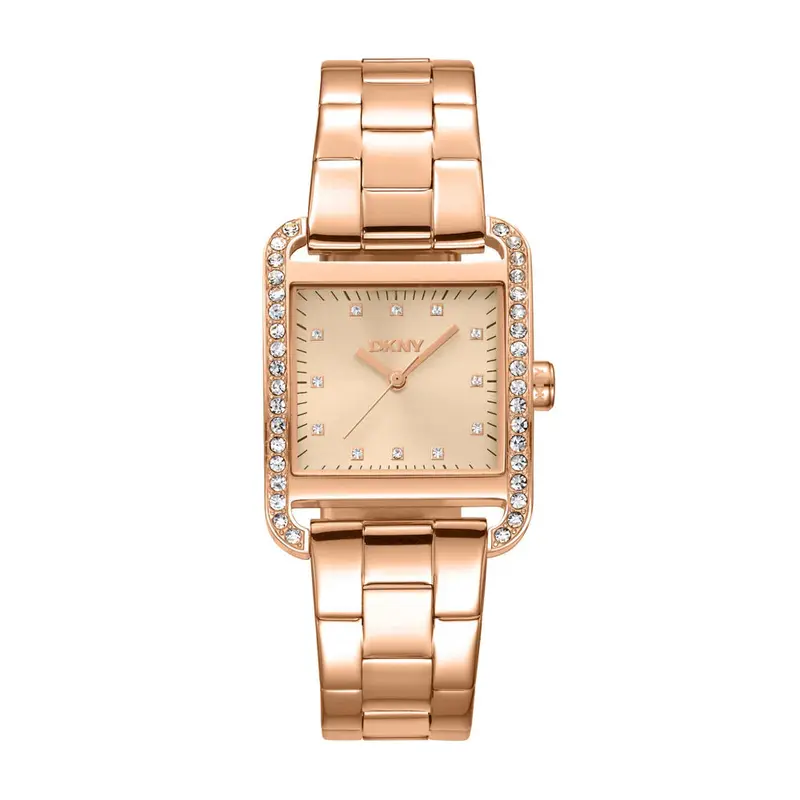 Dkny City Glitz Stainless Steel Strap Women Watch Dk1l003m0035 1