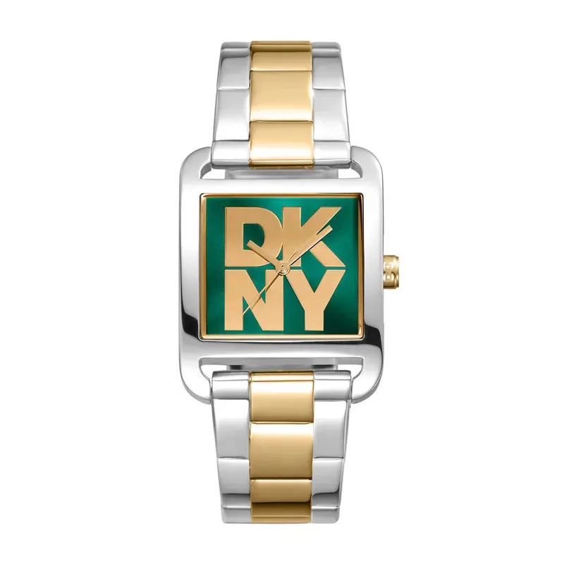 Dkny Consign City Maxi Two-Tone Stainless Steel Strap Women's Watch Dk1l001m0065 1