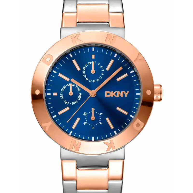 Dkny Eastside Maxi Two-Tone Stainless Steel Strap Women's Watch Dk1l022m0075 1
