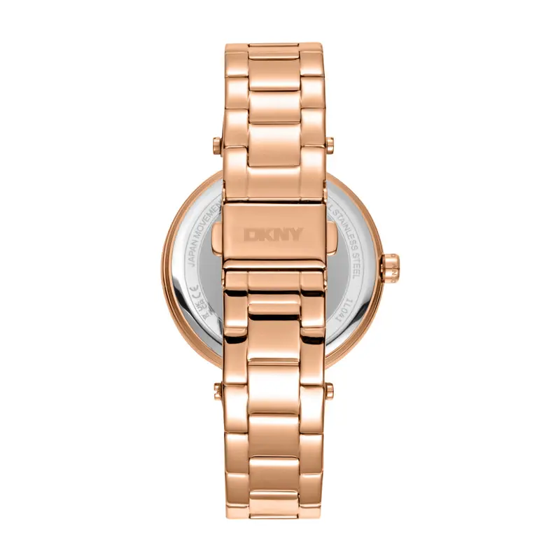 Dkny Essential Logo Stainless Steel Strap Women Watch Dk1l041m0075 2
