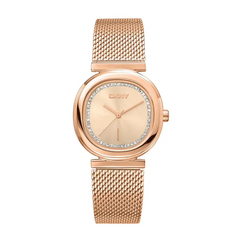 Dkny Evening Rose Gold Stainless Steel Strap Women's Watch Dk1l082m0045 1