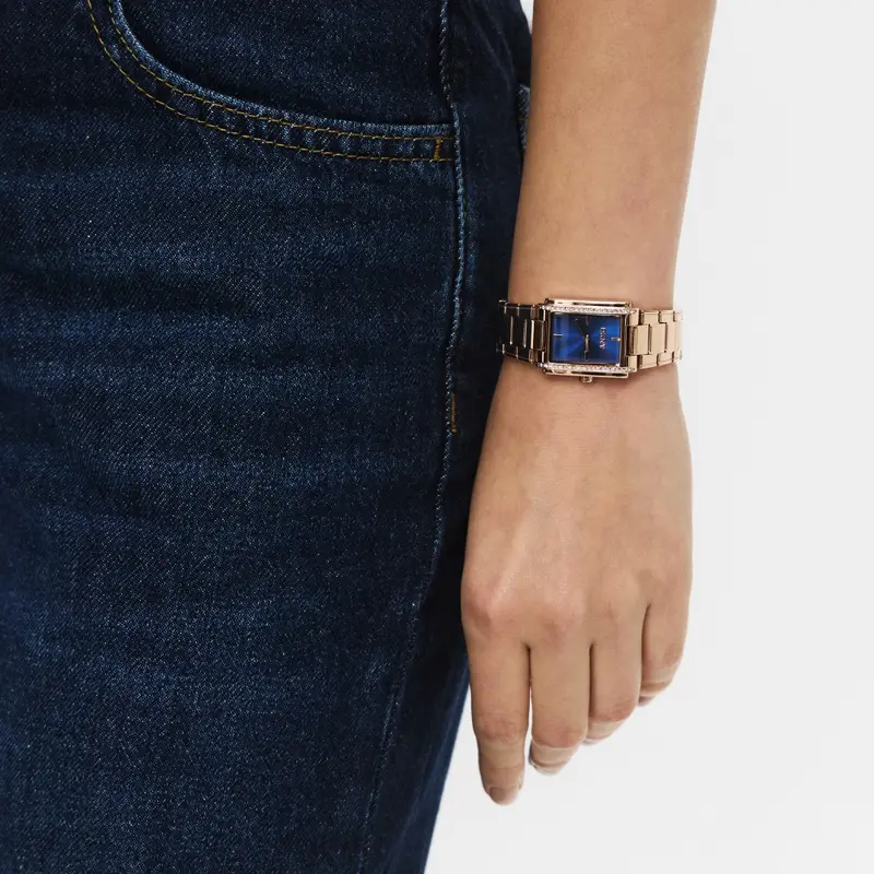 Dkny Evening Rose Gold Stainless Steel Strap Women's Watch Dk1l122m0065 2