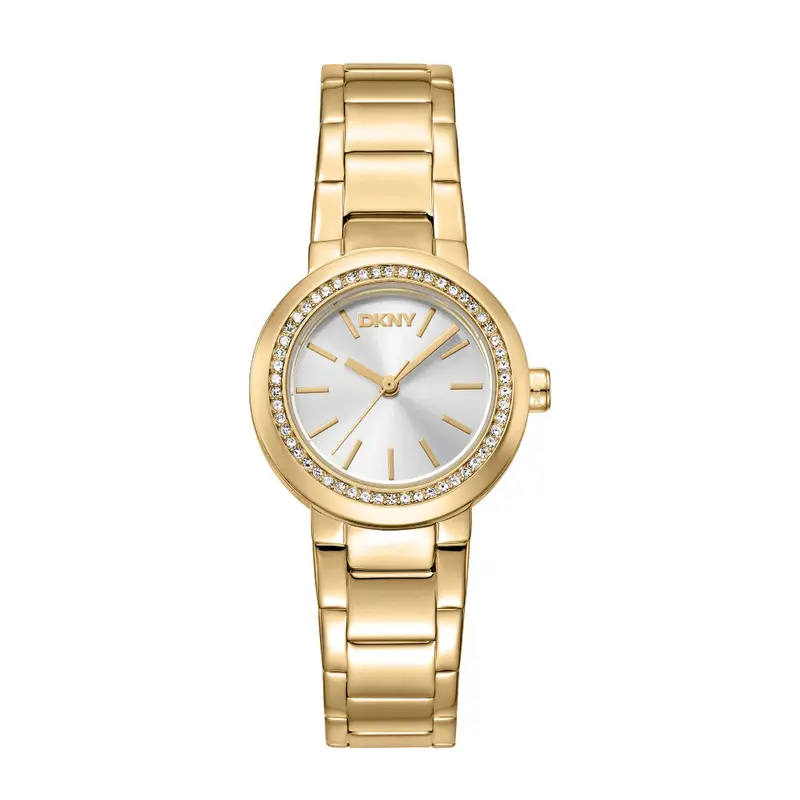 Dkny Everyday Gold Stainless Steel Strap Women Watch Dk1l024m0135 1