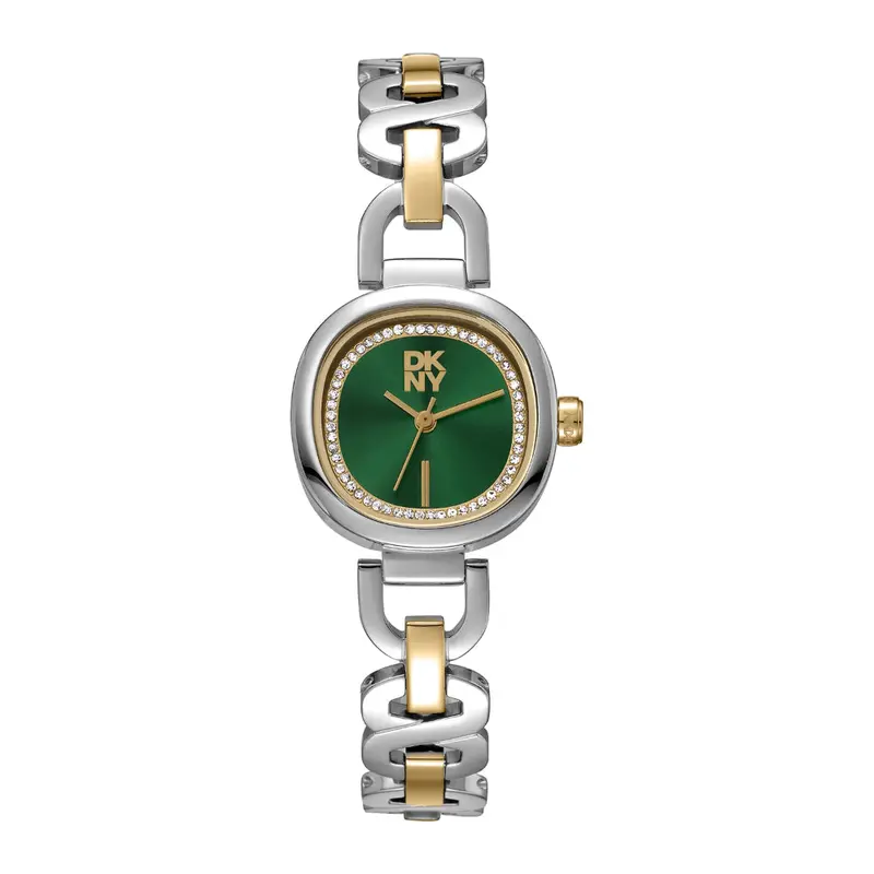 Dkny Everyday Green Dial Stainless Steel Strap Women's Watch Dk1l139m0065 1