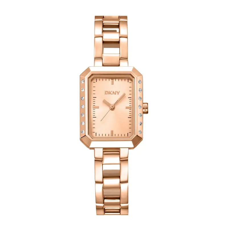 Dkny Everyday Rose Gold Stainless Steel Strap Women Watch Dk1l010m0035 1