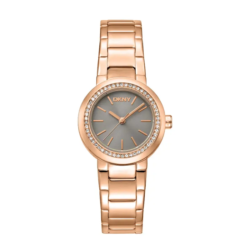 Dkny Everyday Rose Gold Stainless Steel Strap Women Watch Dk1l024m0145 1