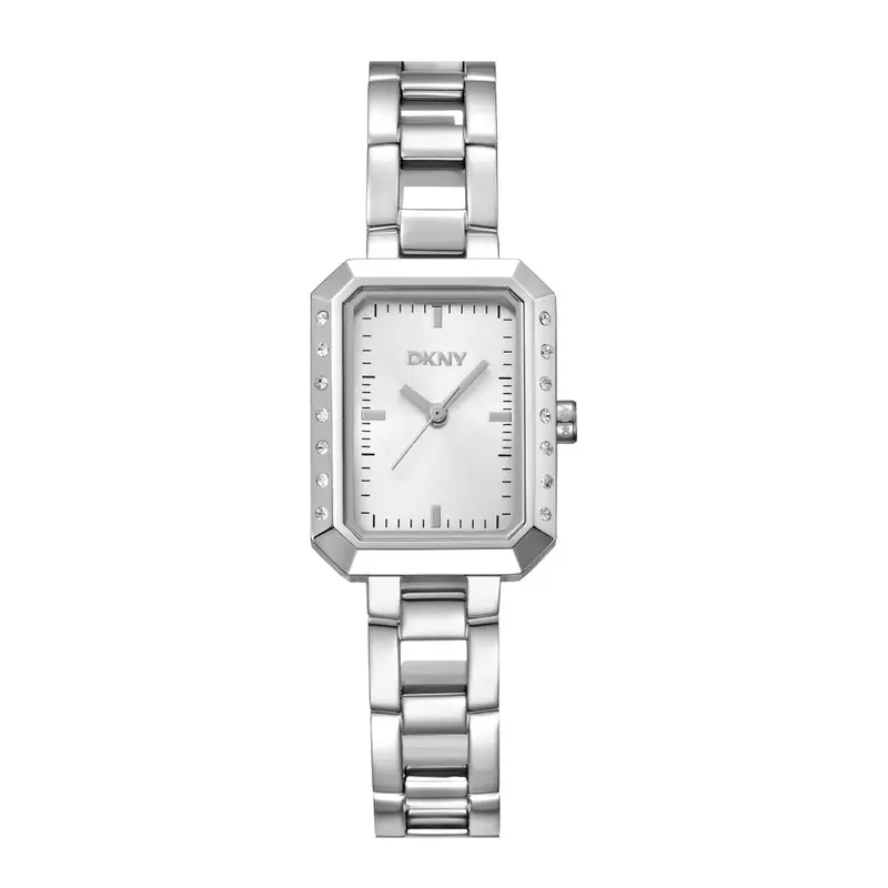 Dkny Everyday Silver Stainless Steel Strap Women Watch Dk1l010m0015 1