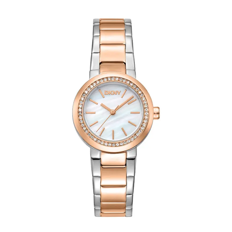 Dkny Everyday Two-Tone Stainless Steel Strap Women Watch Dk1l024m0175 1