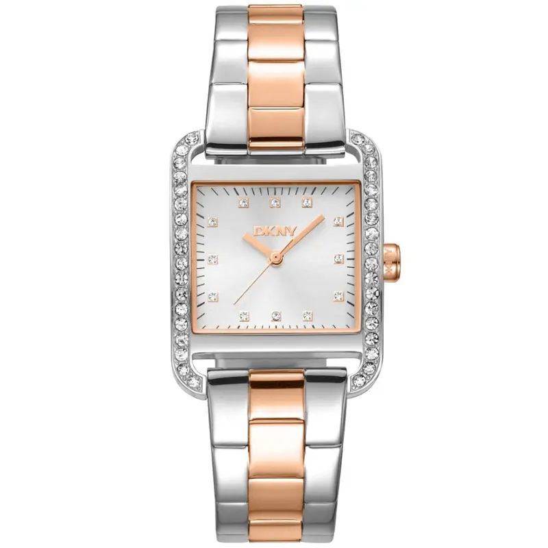 Dkny Iconic City Glitz Stainless Steel Strap Women Watch Dk1l003m0055 1