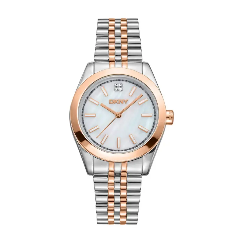 Dkny Nolita Midi Two-Tone Stainless Steel Strap Women's Watch Dk1l029m0095 1