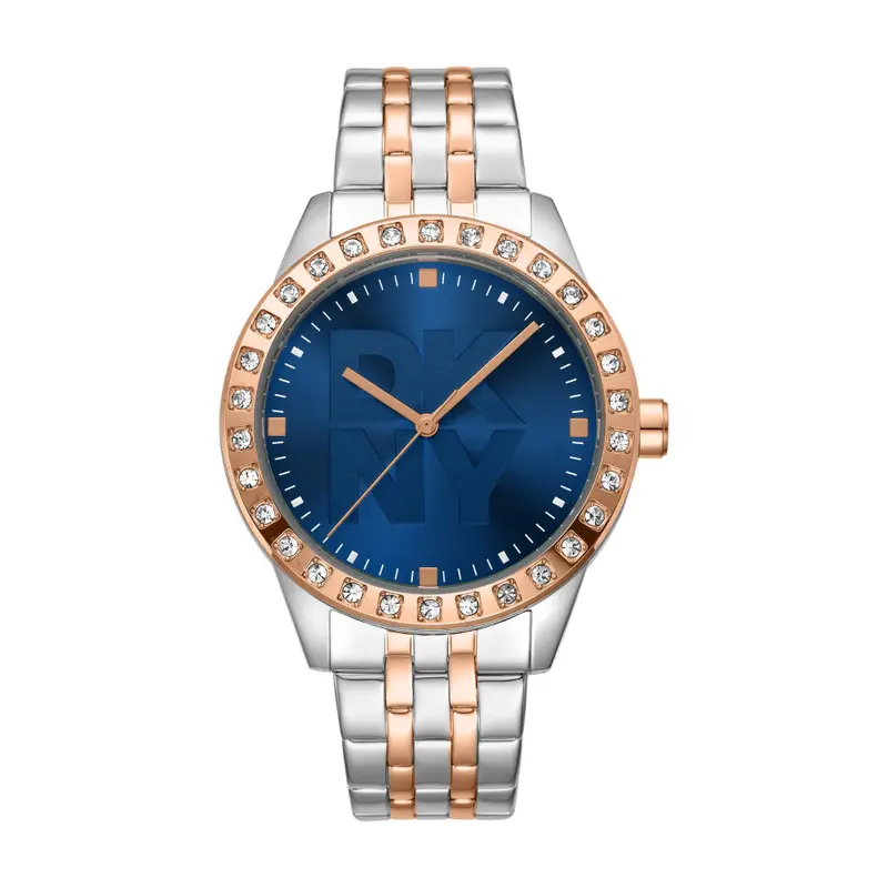 Dkny Parsons Glitz Stainless Steel Strap Women Watch Dk1l059m0085 1