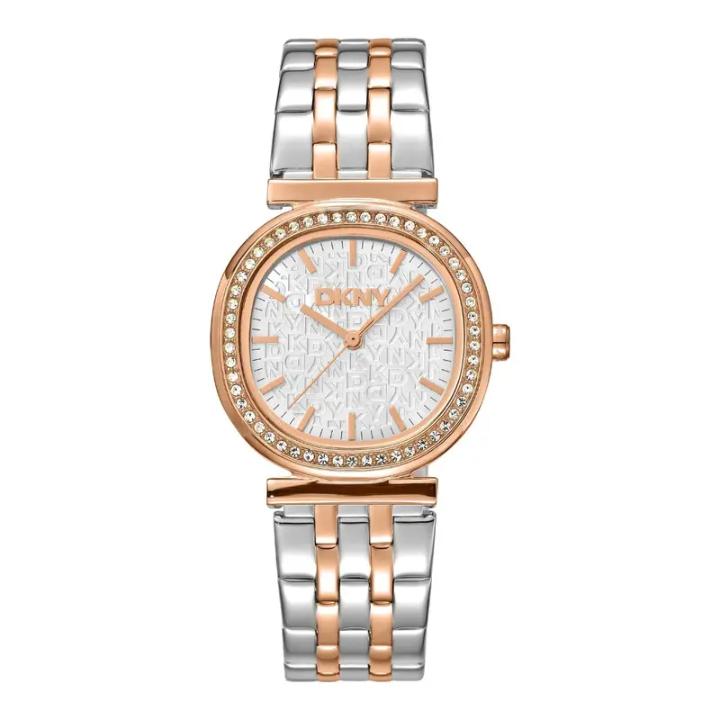 Dkny Two-Tone Stainless Steel Strap Women's Watch Dk1l083m0105 1