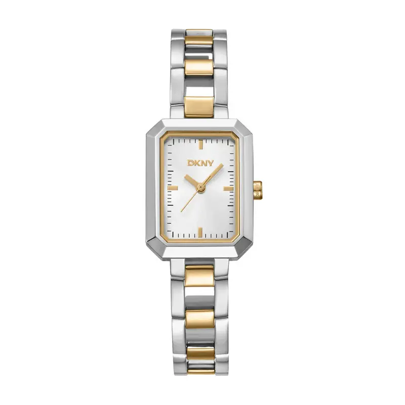 Dkny Uptown Midi Two-Tone Stainless Steel Strap Women's Watch Dk1l009m0035 1