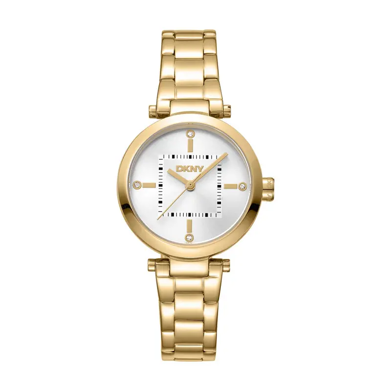 Dkny Urban Gold Stainless Steel Strap Women's Watch Dk1l092m0065 1