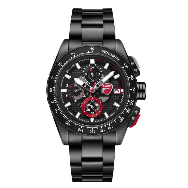 Ducati Extreme Sports Black Dial Stainless Steel Strap Men's Watch Dtwgi0003601 1