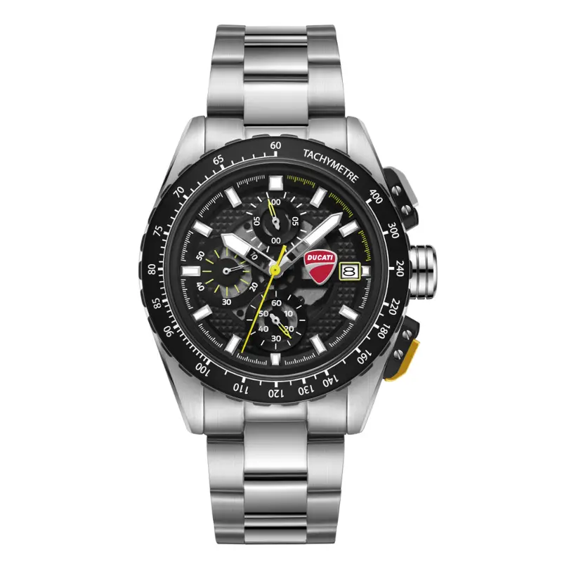 Ducati Extreme Sports Black Dial Stainless Steel Strap Men's Watch Dtwgi0003602 1
