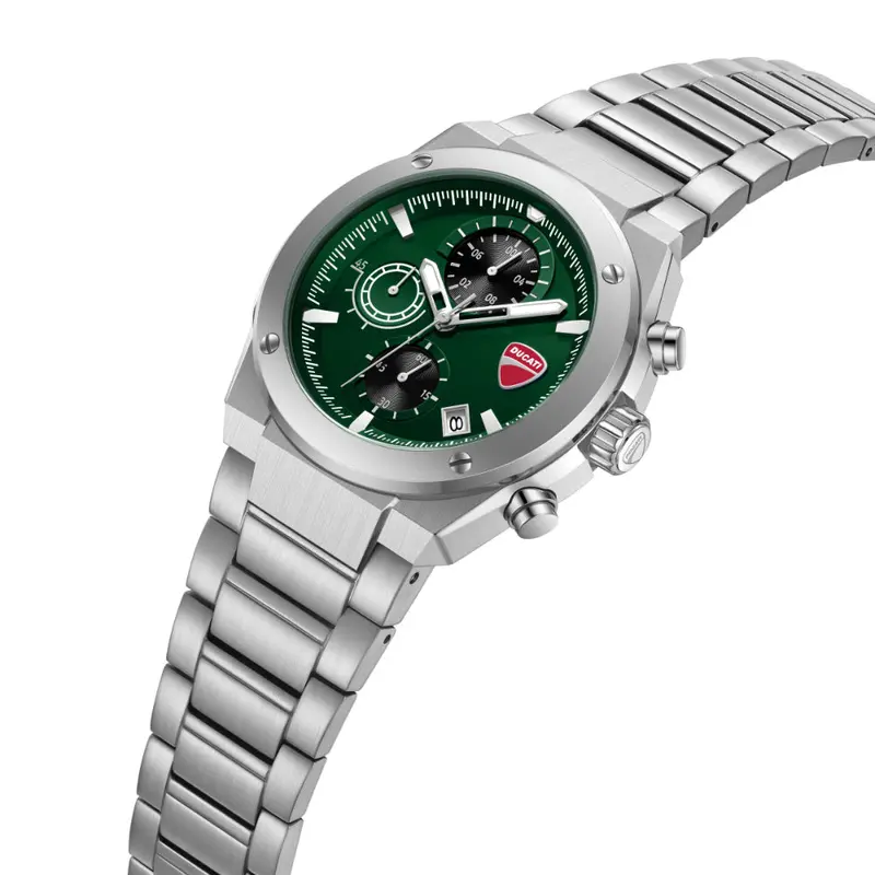 Ducati Extreme Sports Green Dial Stainless Steel Strap Men's Watch Dtwgi0003103 2