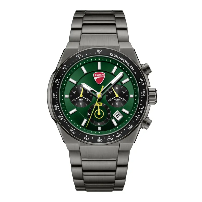 Ducati Extreme Sports Green Dial Stainless Steel Strap Men's Watch Dtwgi0003202 1