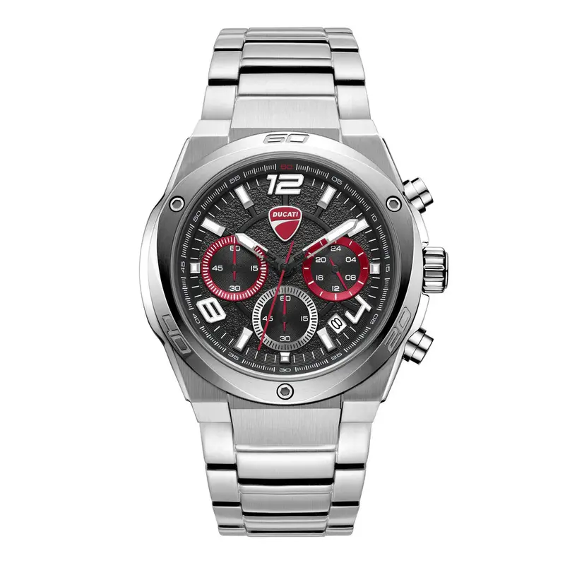 Ducati Extreme Sports Silver Stainless Steel Strap Men's Watch Dtwgi0002401 1