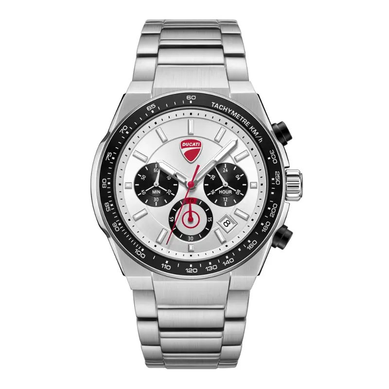 Ducati Extreme Sports White Dial Stainless Steel Strap Men's Watch Dtwgi0003201 1