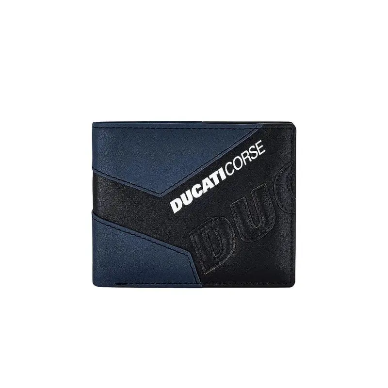 Ducati Wallet Corse Blue Genuine Leather Men Dtlgw2000102 1