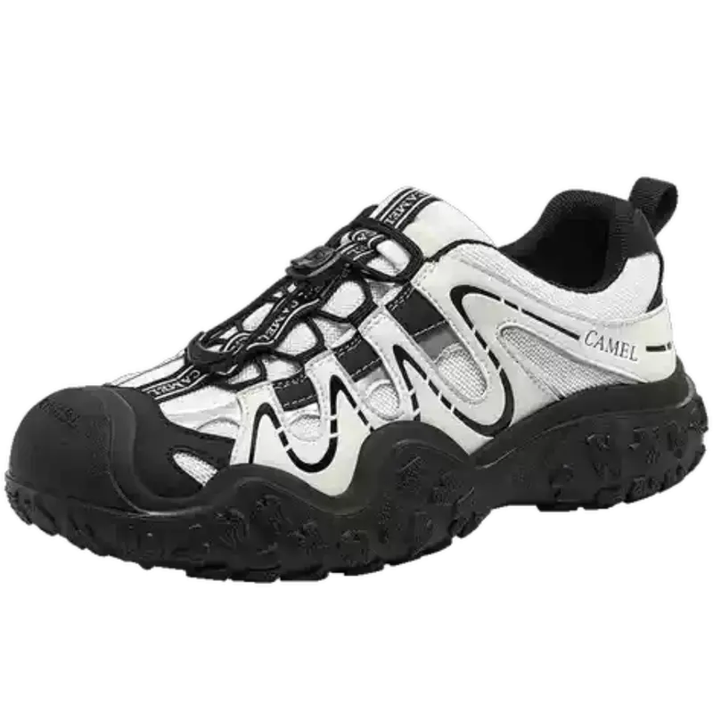 【Li Keyi's Style】Camel Aurora Ugly-Cute Shoes 2026 New Outdoor Hiking Shoes Women's Lightweight Trekking Shoes 1