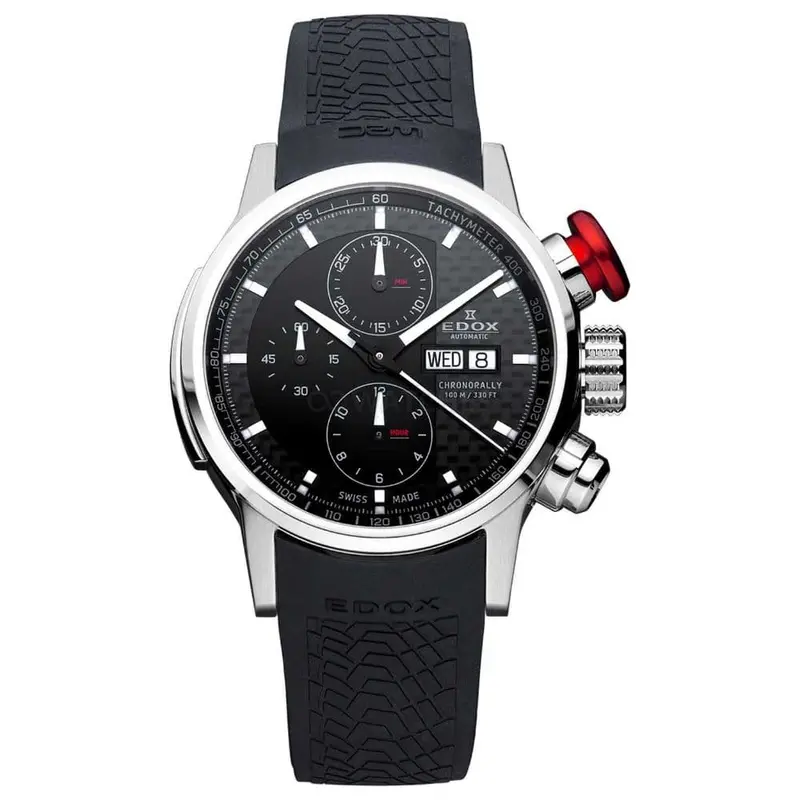 Edox Chronorally Day-Date Automatic Ed01116-3Pr-Nin Men's Watch 1