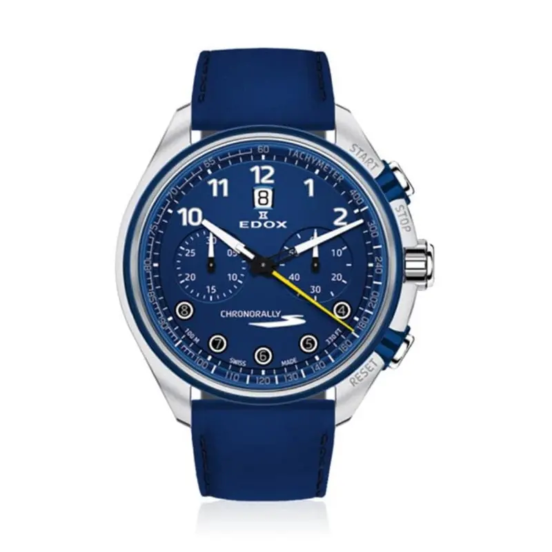 Edox Chronorally-S Ed08005-3Bucbu-Bubg Men's Watch 1