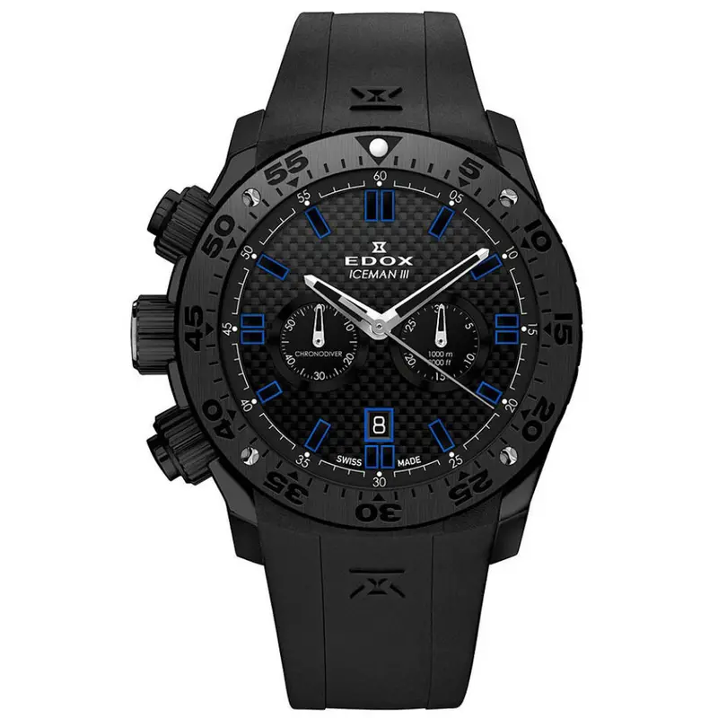 Edox Iceman Iii Class 1 Limited Edition Ed10306-37Nr-Gir Men's Watch 1