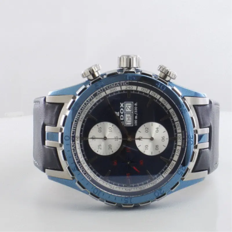 Edox Les Bemonts Chronograph Automatic Ed01120-3-Buin Men's Watch N's Watch 2