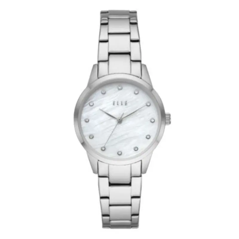 Elle Molitor Silver Staainless Steel Strap Women Watch Ell25001 1