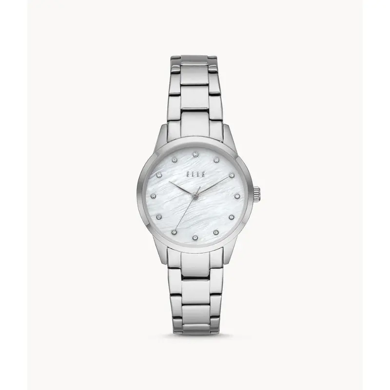 Elle Molitor Silver Staainless Steel Strap Women Watch Ell25001 2