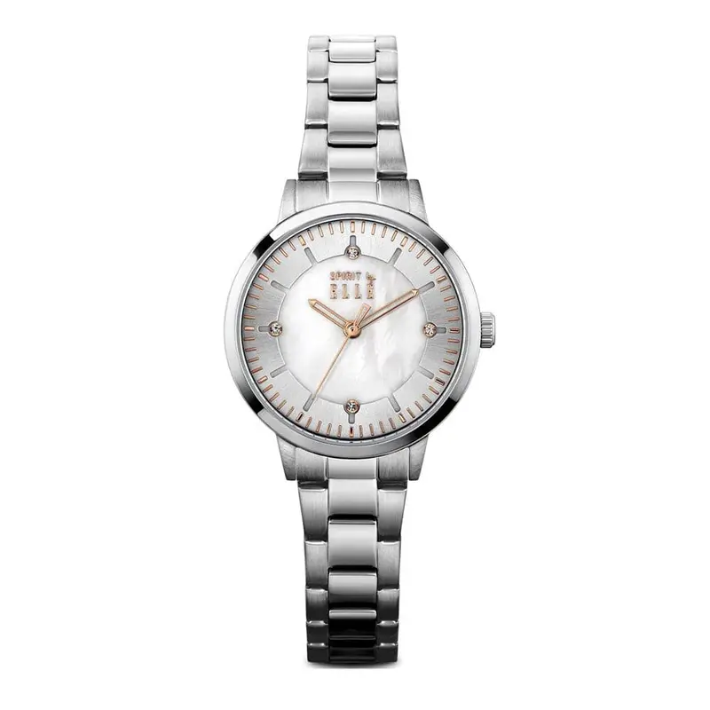 Elle Silver Stainless Steel Es20138b02x Women's Watch 1