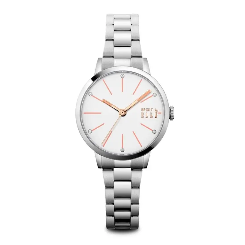 Elle Spirit Silver Stainless Steel Es20133b01x Women Watch 1