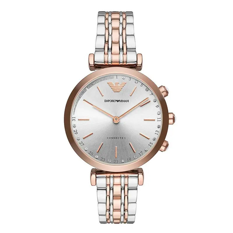 Emporio Armani Analog Quartz Rose Gold Stainless Steel Art3019 Hybrid Smartwatch 1