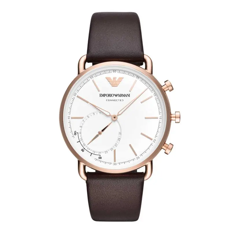 Emporio Armani Analog Quartz Two Tone Stainless Steel Art3029 Hybrid Smartwatch 1