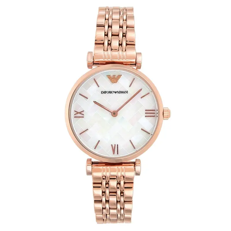 Emporio Armani Ar11110 Rose Gold Stainless Steel Women's Watch 1