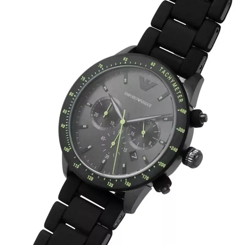 Emporio Armani Ar11410 Black Stainless Steel Men Watch 2