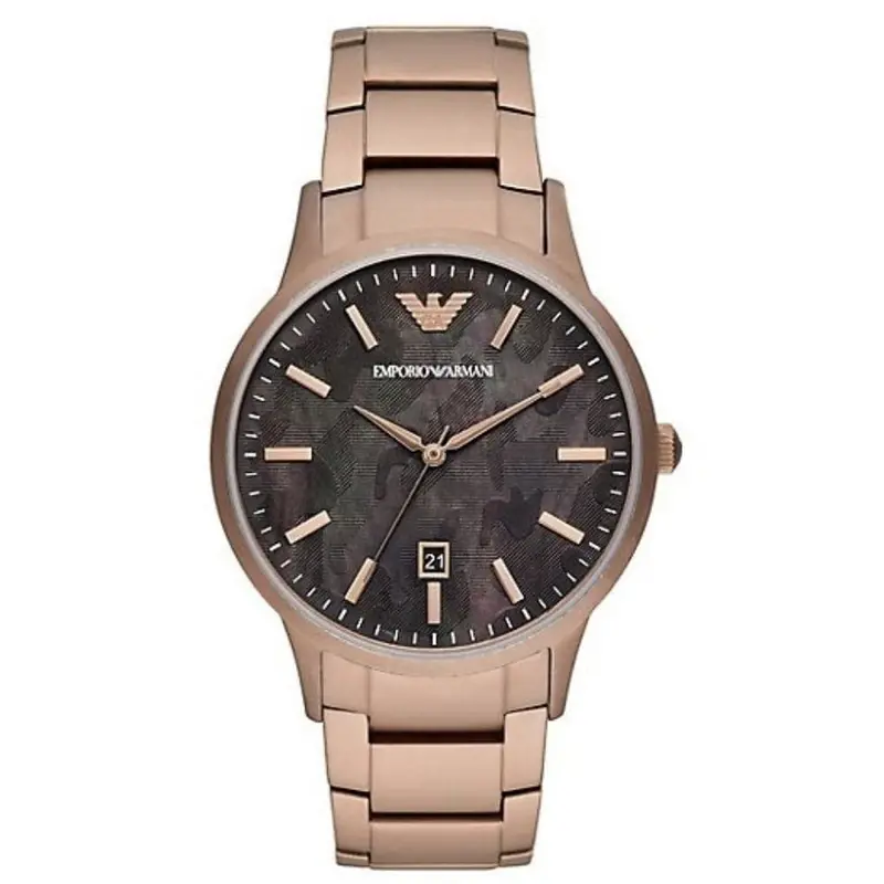 Emporio Armani Ar11413 Rose Gold Stainless Steel Men's Watch 1