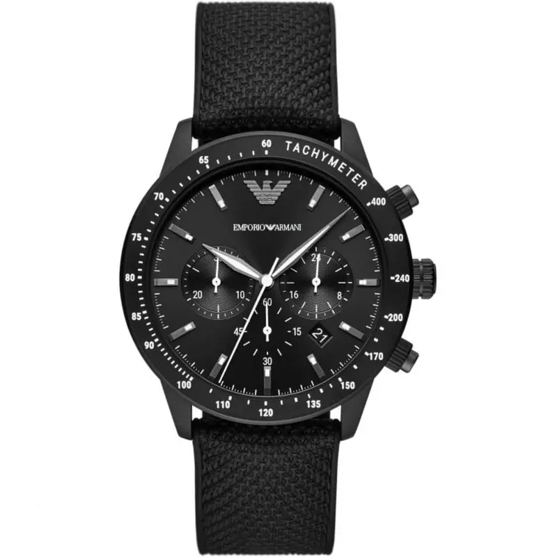 Emporio Armani Ar11453 Fabric Strap Men Watch 1