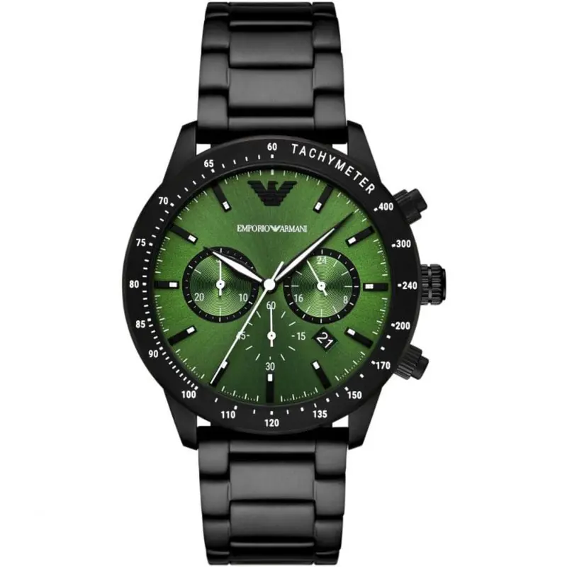 Emporio Armani Ar11472 Black Stainless Steel Men Watch 1