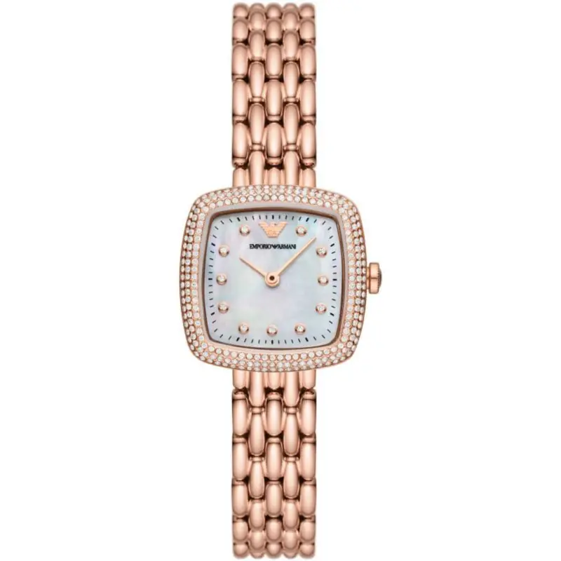 Emporio Armani Ar11496 Rosegold Stainless Steel Women Watch 1