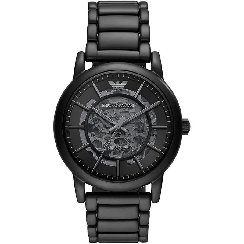 Emporio Armani Ar60045 Black Stainless Steel Men's Watch 1