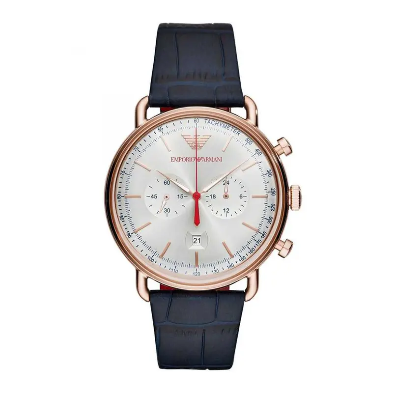 Emporio Armani Chronograph Rose Gold Stainless Steel Ar11123 Men’S Watch 1