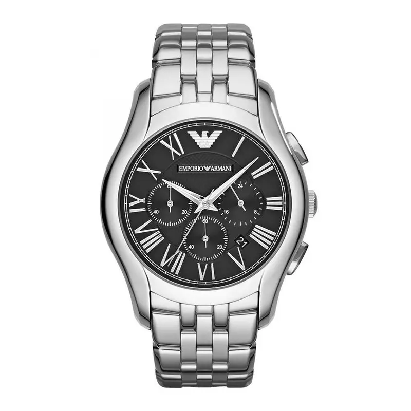Emporio Armani Chronograph Silver Stainless Steel Ar1786 Men’S Watch 1